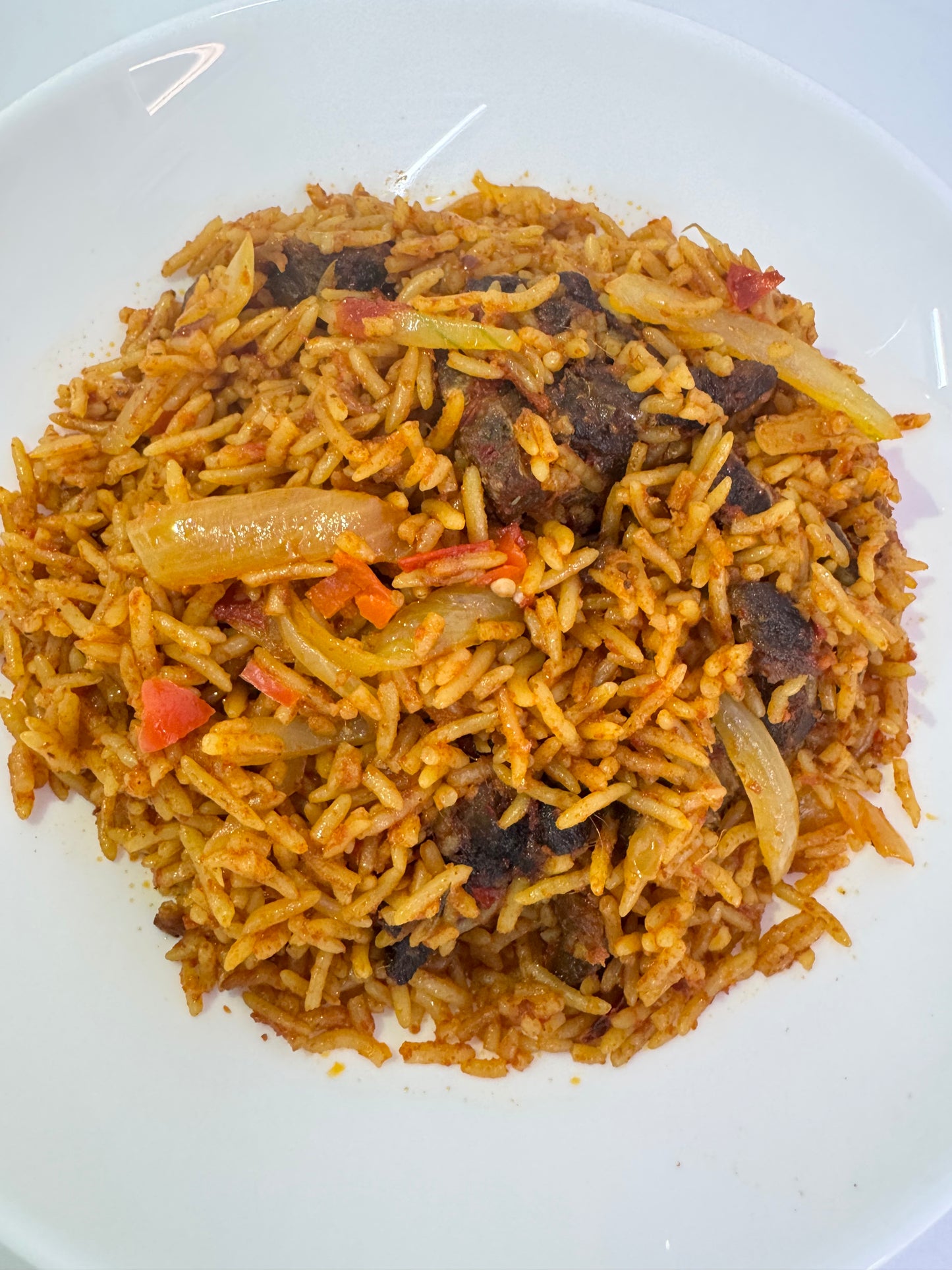 Spicy Asun Jollof Rice