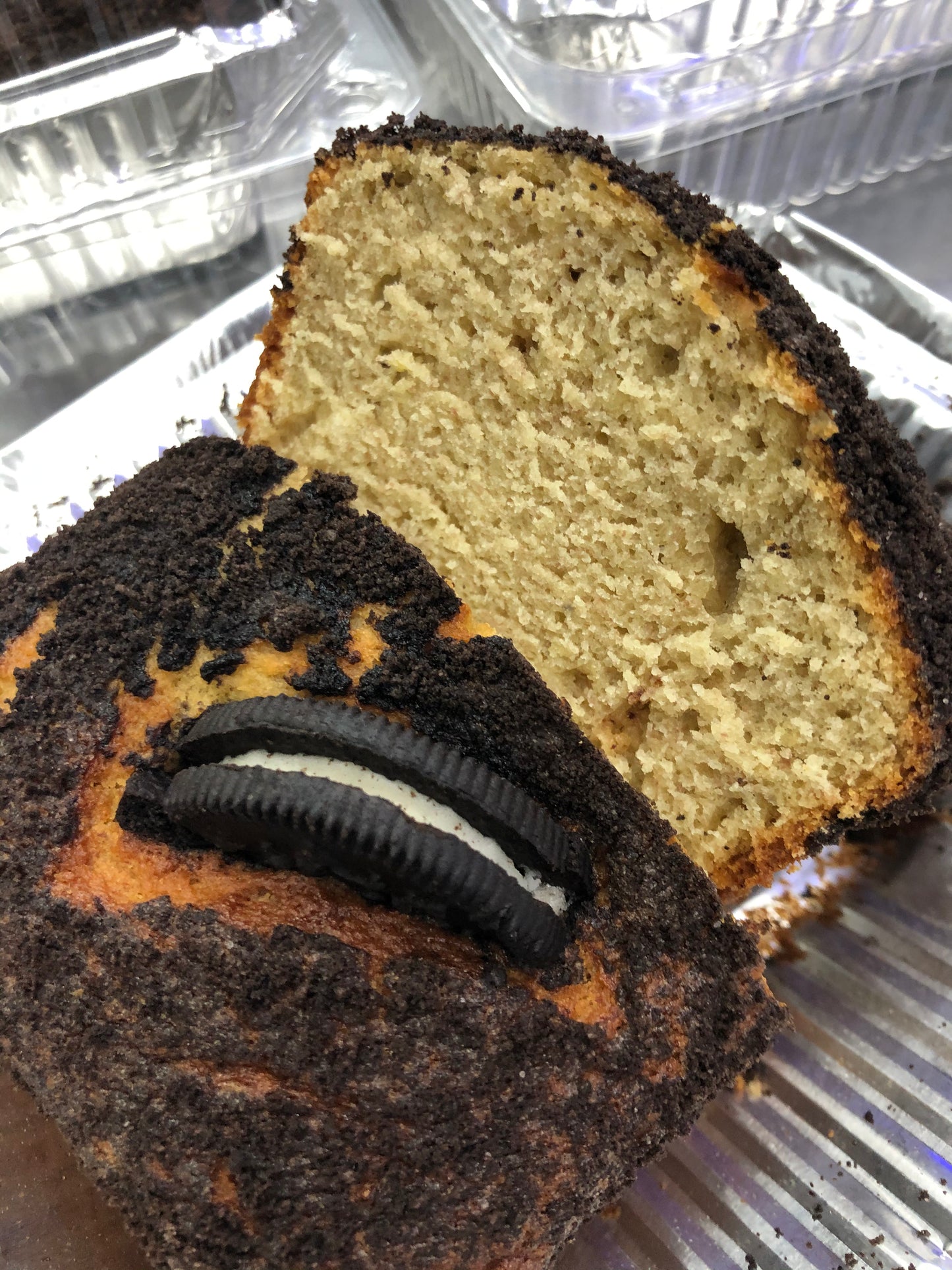 Oreo Banana Bread