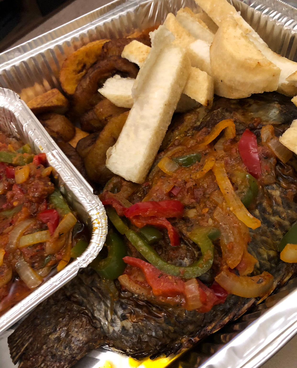 Whole Grilled fish