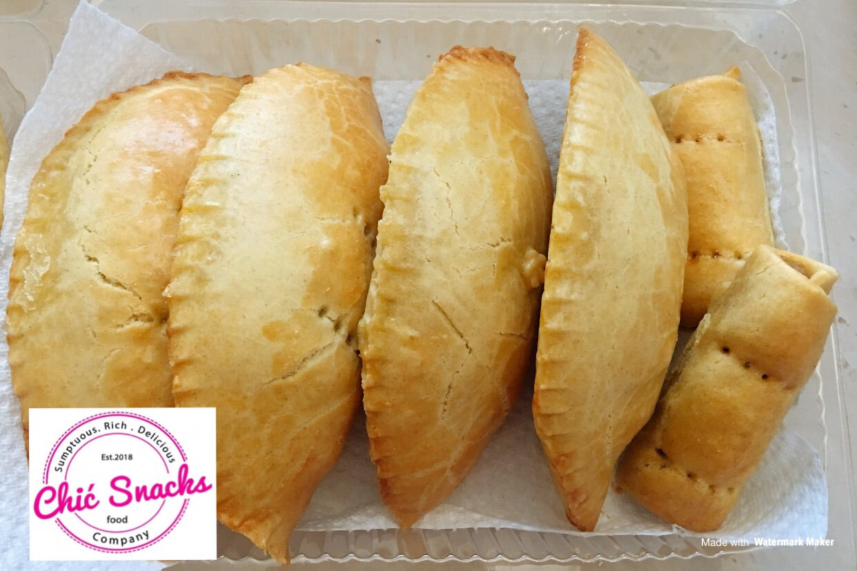 pack of pies mixed meatpies chickenpie fishpies sausage rolls