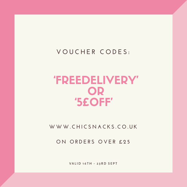 Free Delivery or Money off Vouchers