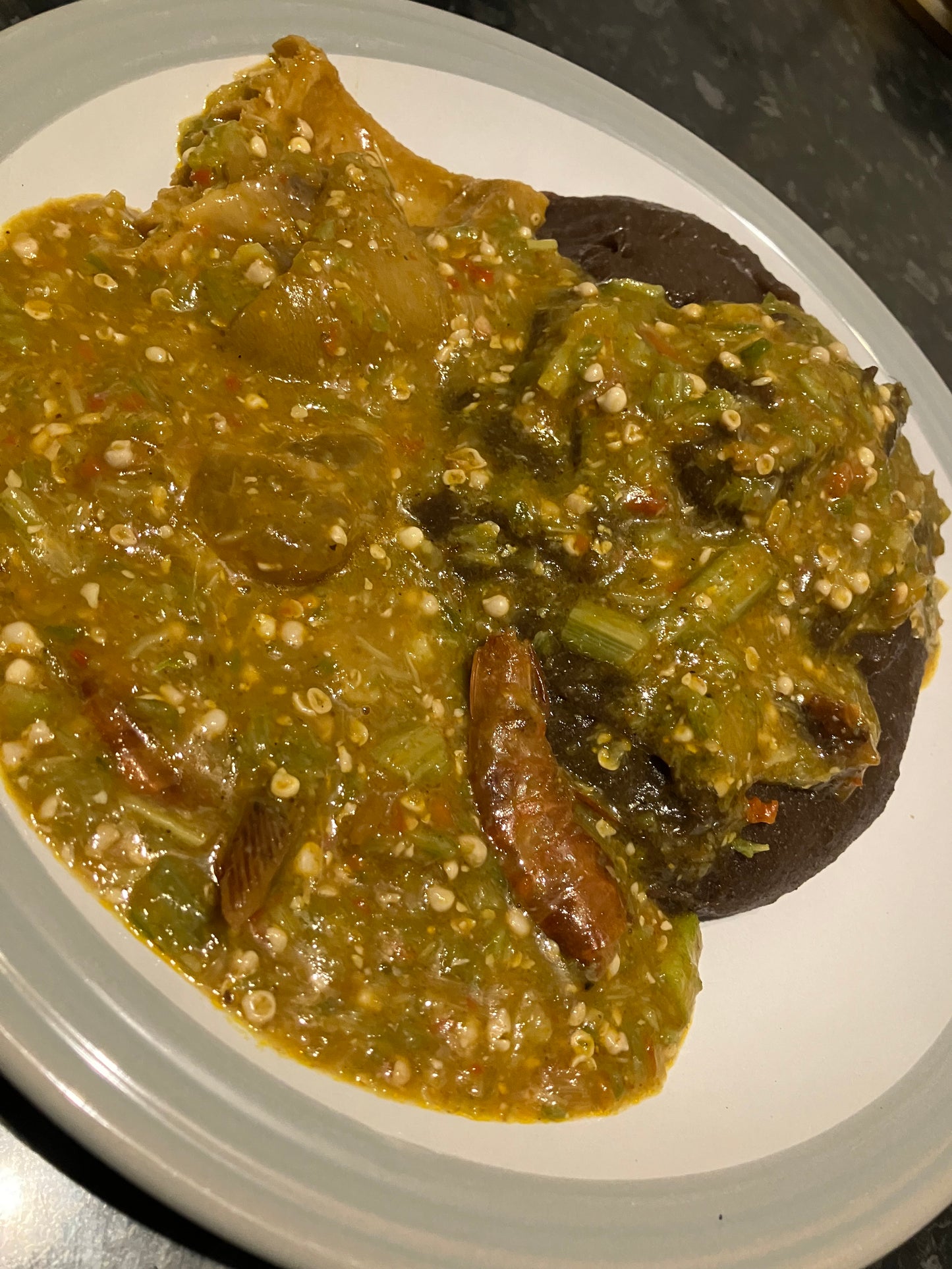 Okro soup