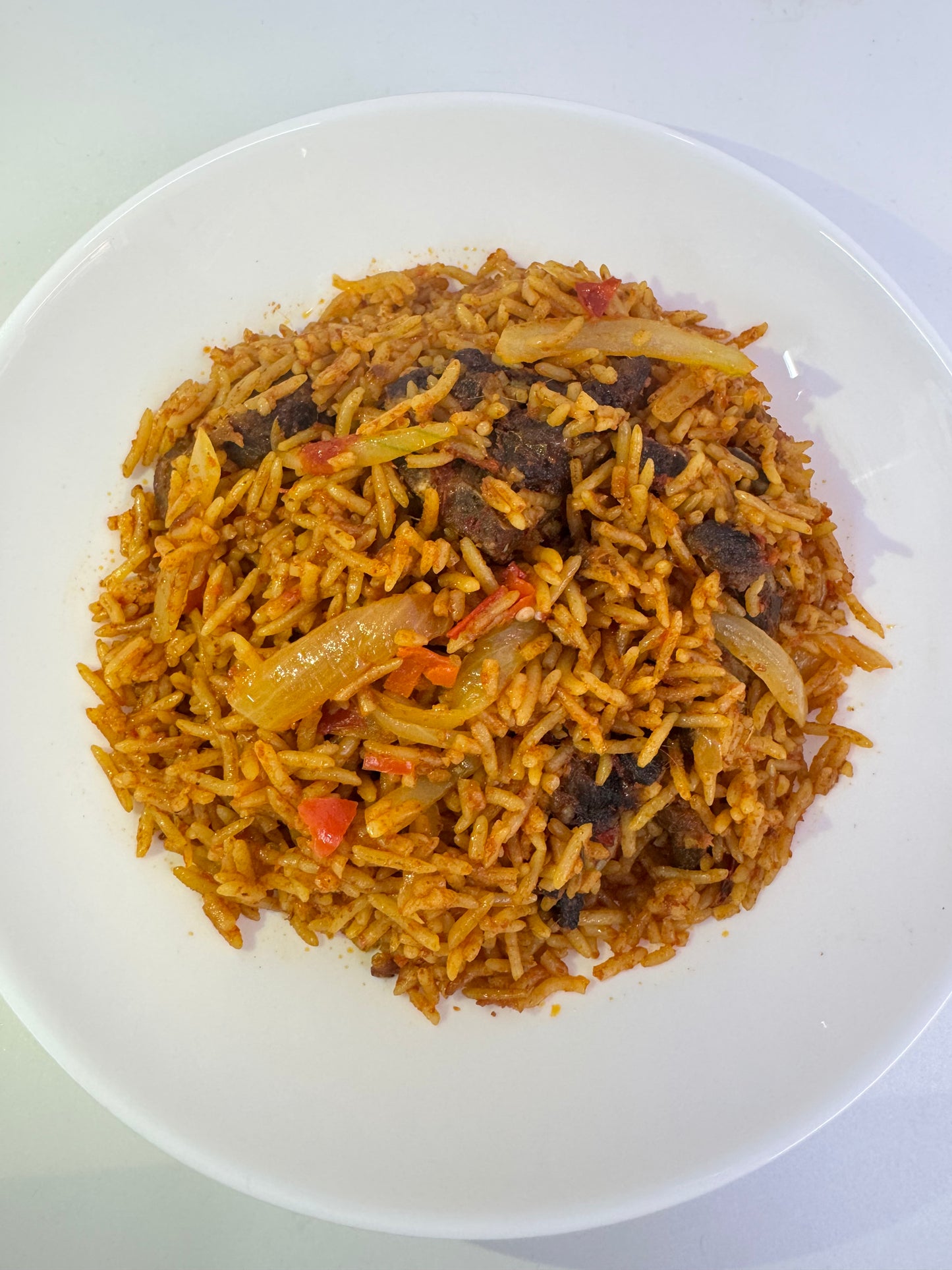Spicy Asun Jollof Rice