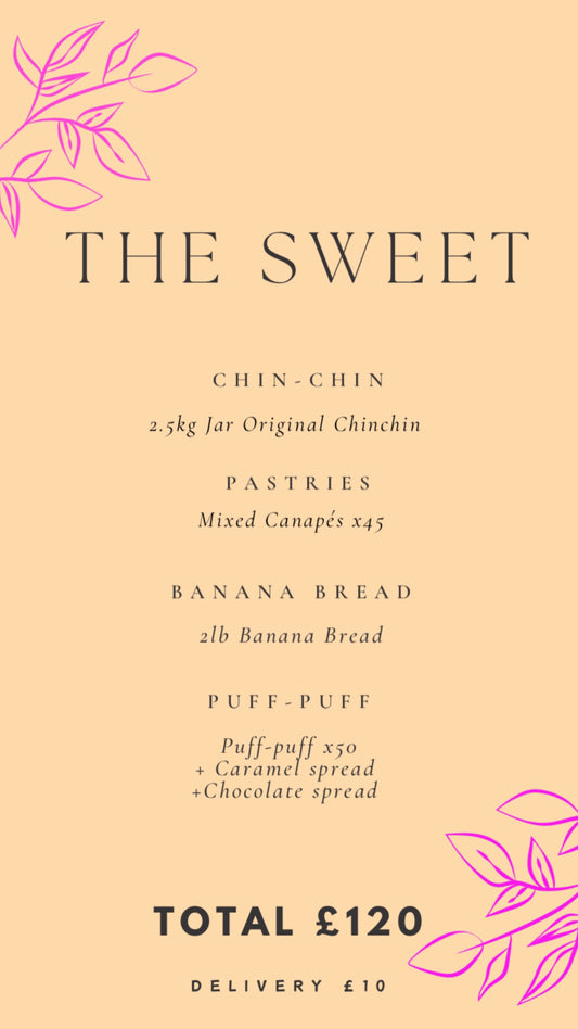 The Sweet Menu