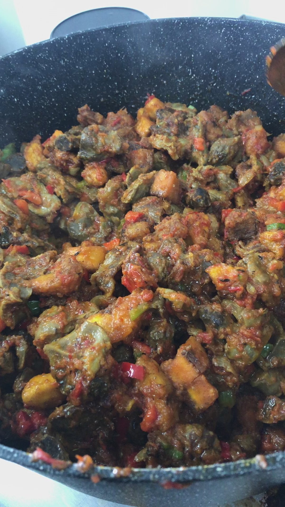 chicken gizzard plaintain