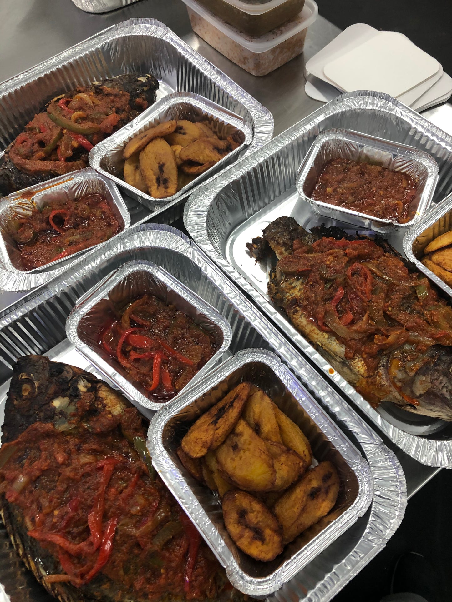 Whole Grilled fish