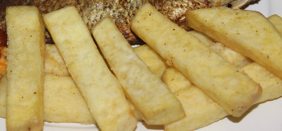Fried Yam + Sauce