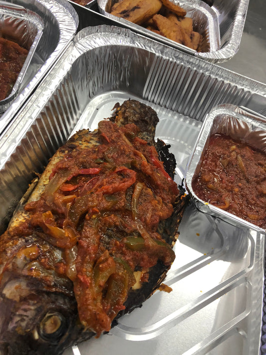 Whole Grilled fish