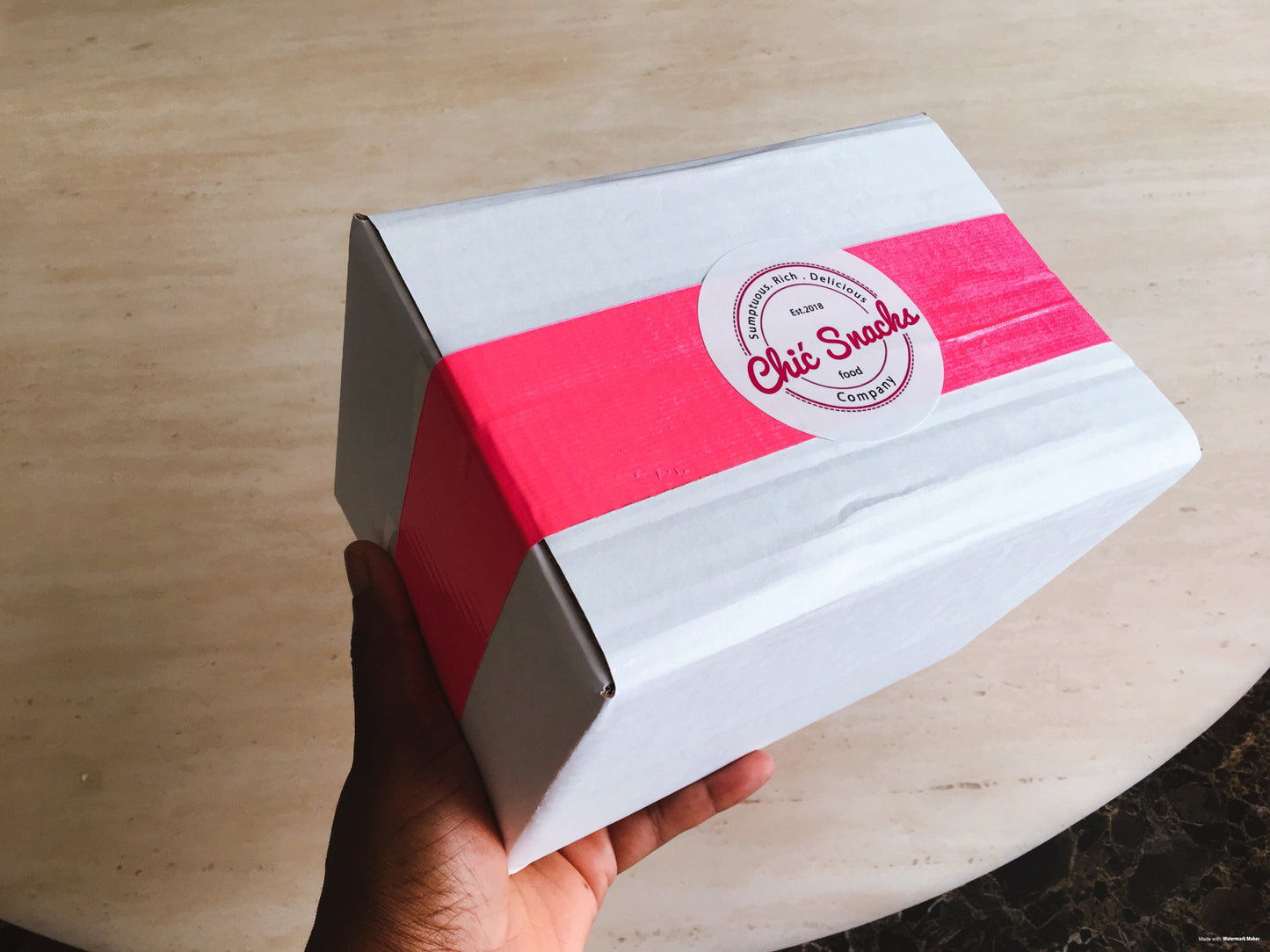 10x 50g Box Chin-chin African Snack