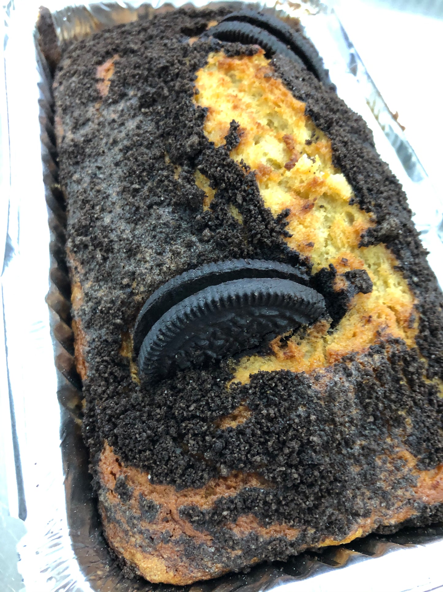 Oreo Banana Bread